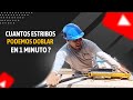 🔥👉¿CUANTOS ESTRIBOS PODEMOS DOBLAR EN 1 MINUTO?