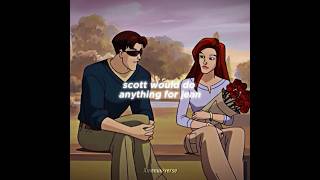 Scott Summers  Jean Grey  Bad Romance xmen xmenedit xmenevolution jeangrey cyclops marvel