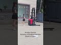 Hengyu Electric Remote-controlled Stacker | Full practical demonstration by female operator.