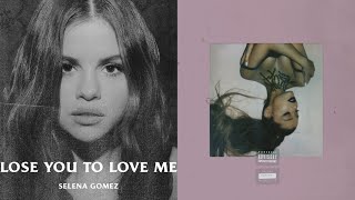 ghostin you to love me | selena gomez & ariana grande (mashup)