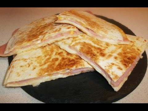 Quesadillas Jamon Y Queso