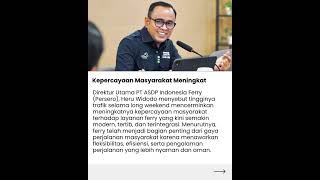 Platform digital Ferizy terus dioptimalkan untuk mendukung perjalanan yang lebih tertib dan efisien