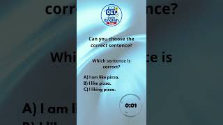 I Like Pizza or I Am Like Pizza? #englishtest #learnenglish #easyenglisheveryday