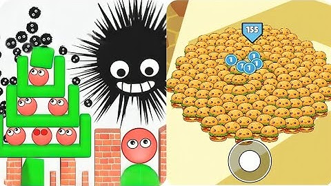 Food Run Vs Hide Ball | Max Level Gameplay | Android iOS Mobile Game Battle