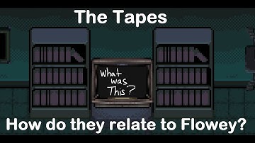 Undertale Explained! The Tapes in True Lab and their Relation to Flowey