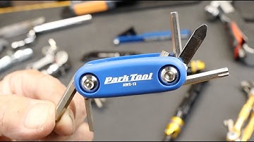 My favorite bike tool is the one I always have with me: The Park AWS-13 Micro tool
