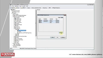 How to setup paging zones on the Mitel 5000