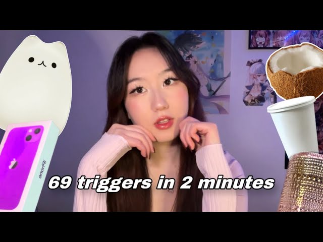 69 TRIGGERS in 2 MINUTES 💥🤩 for INSTANT TINGLES ✨