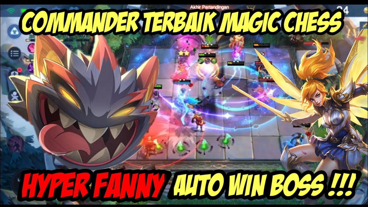 COMMANDER TERBAIK MAGIC CHESS 2021 THARZ, PASTI MENANG | MAGIC CHESS MOBILE LEGEND