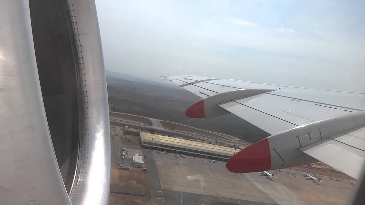 Decolagem FOKKER 100 AVIANCA Confins