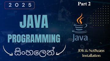 Install JDK NetBeans and Enviromental Variable සිංහලෙන් #part 2