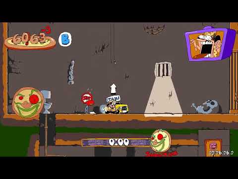 Pizza Tower - What if you get in the Pizzaface cab while Pizzaface is chasing you
