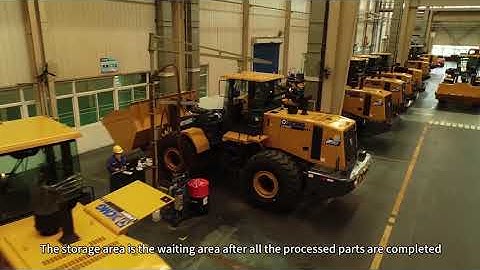 Inside Views of XCMG Loader Manufacturing
