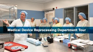 SPH's Medical Device Reprocessing Department Tour 2018