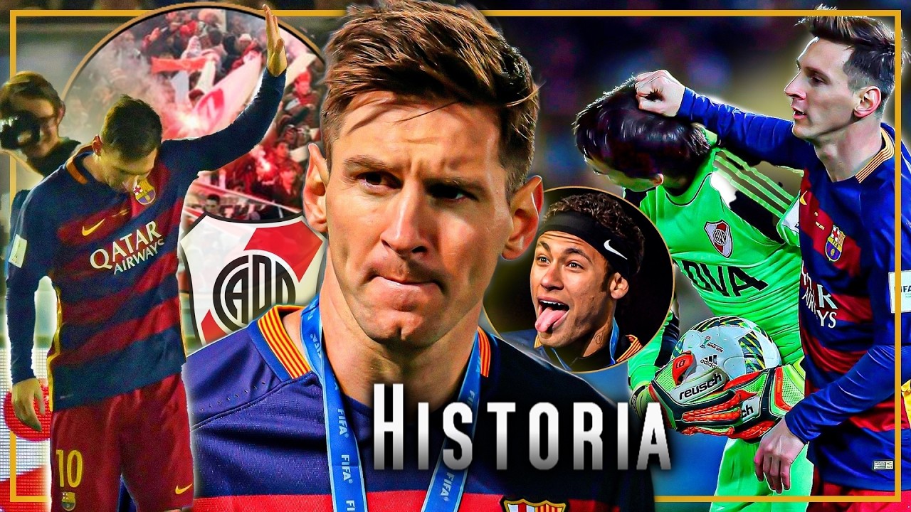 El día que Messi ordenó a Neymar que NO HUMILLARA MAS a River Plate
