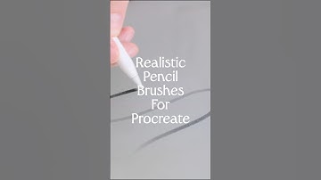Pencil brushes for Procreate ✏️ #procreate #painting #digitalart