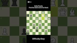 Daily Puzzle! #chesspuzzle
