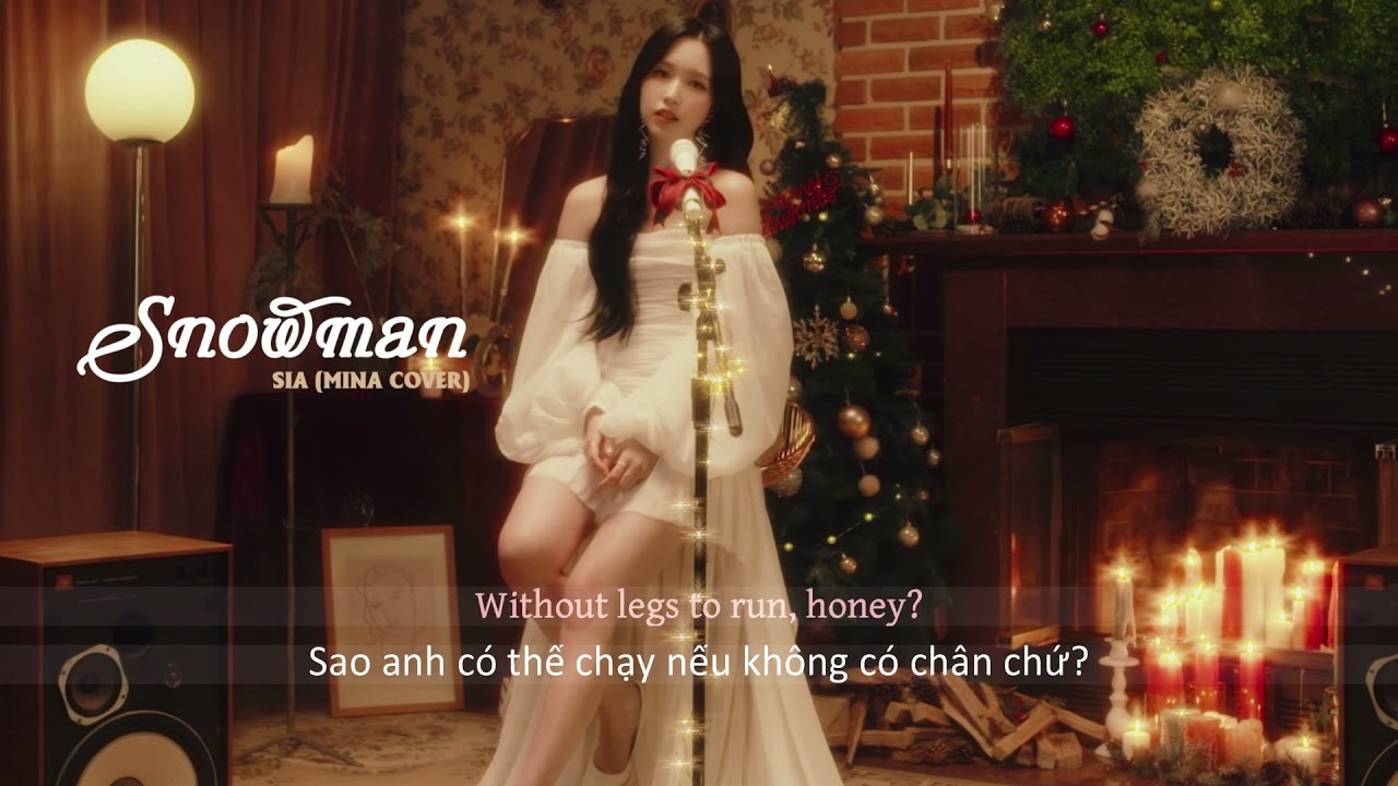 Vietsub | Snowman - MINA (TWICE) Cover | Lyrics Video - YouTube