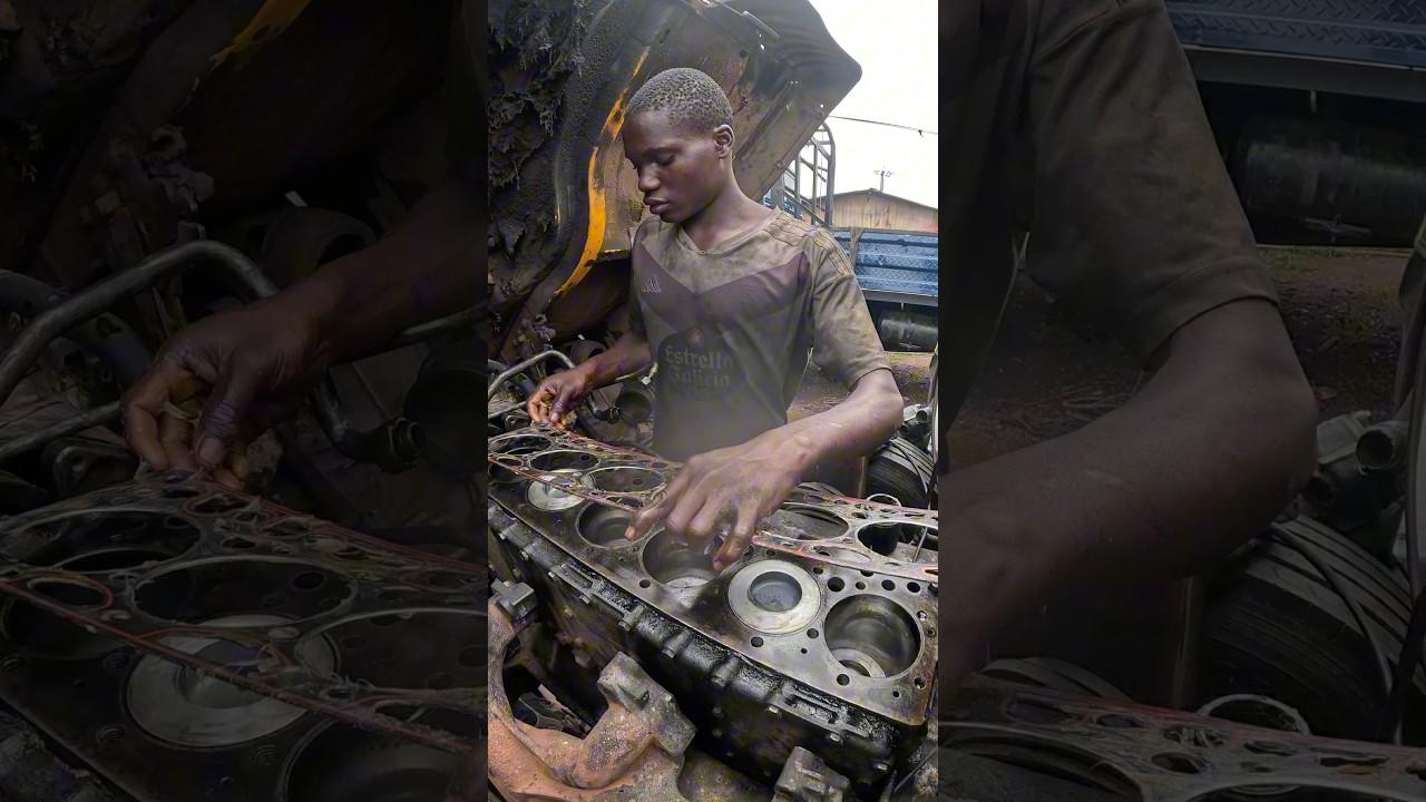 After 2 Million Kilometers, this truck gets a big engine overhaul