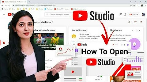 How to open Youtube Creator Studio in Chrome Browser | YouTube Studio