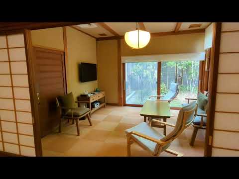 Akayu, Nanyo, Yamagata (山形県南陽市赤湯) - Sakurayu Sanshuyu ryokan (櫻湯 山茱萸) Oyama Renge (大山蓮華) room tour