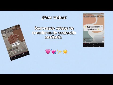 Recreating videos from aesthetic content creators!💗