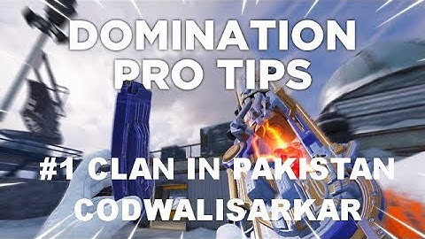 How To Improve in Domination #codm tips and tricks #1clan in #pakistan #callofdutymobile #codm
