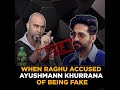 When Raghu Accused Ayushmann Khurana of Being Fake on Roadies