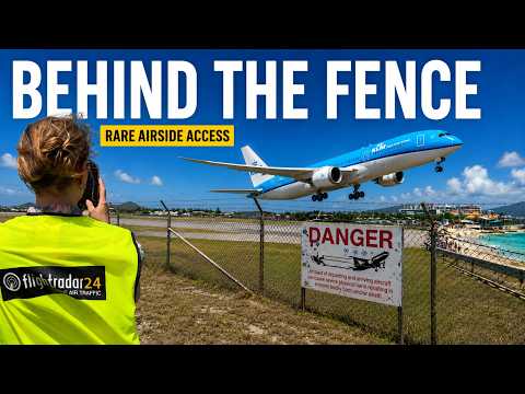 Inside St Maarten Airport: Beyond Maho Beach