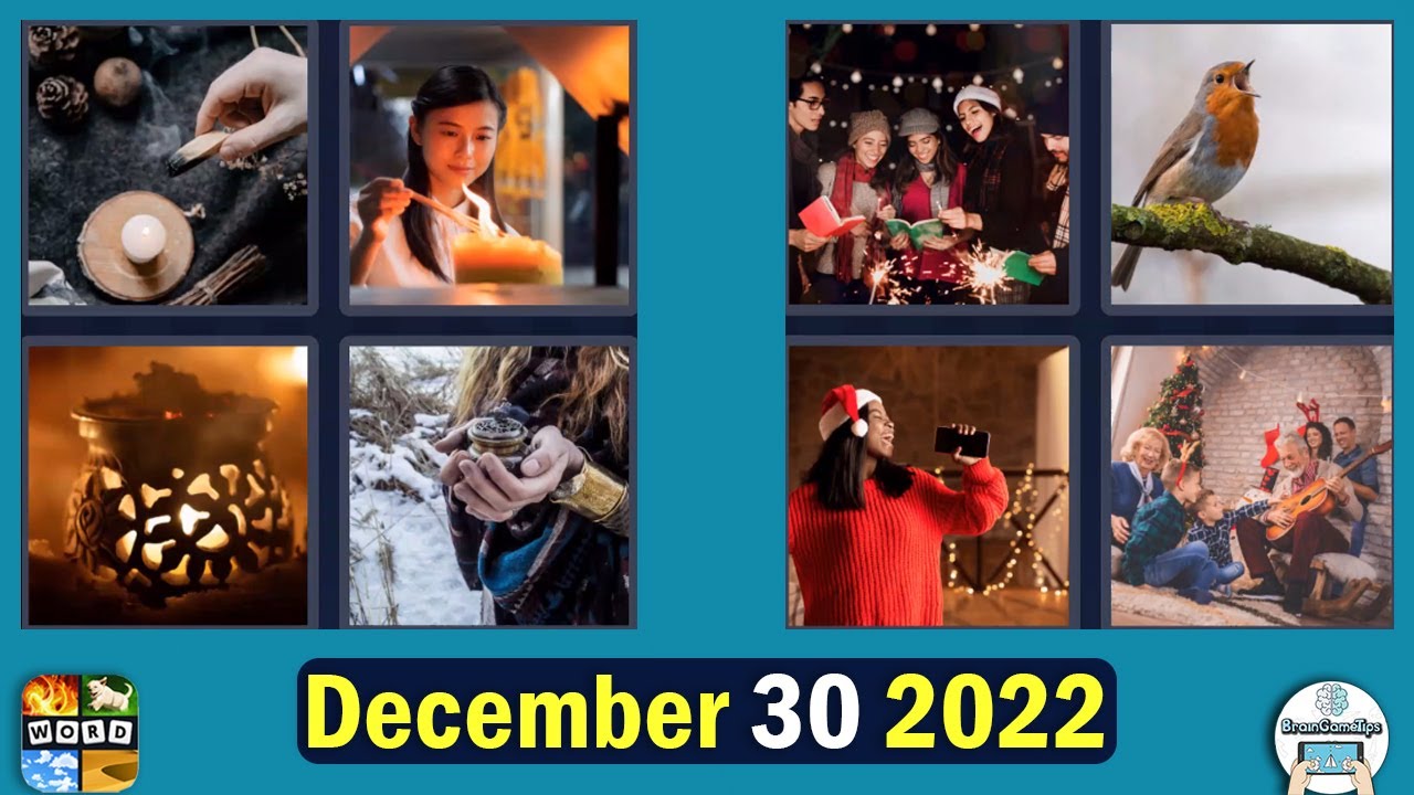 4 Pics 1 Word - December 30 2022 Daily Puzzle Answer