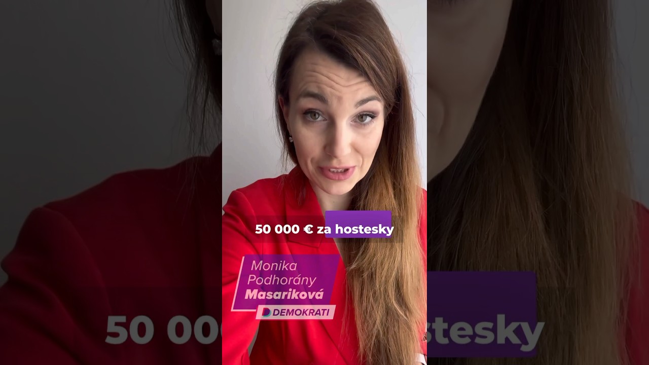 50 tisíc eur na hostesky? To si robia srandu?!•Monika P. Masariková
