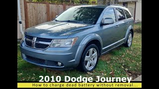 2010 Dodge Journey Battery Charge
