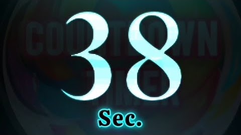 38 Seconds Timer with ticking Sound effects🎶 #shortvideo #video #ytviral  #viralvideo #trending ⏰️