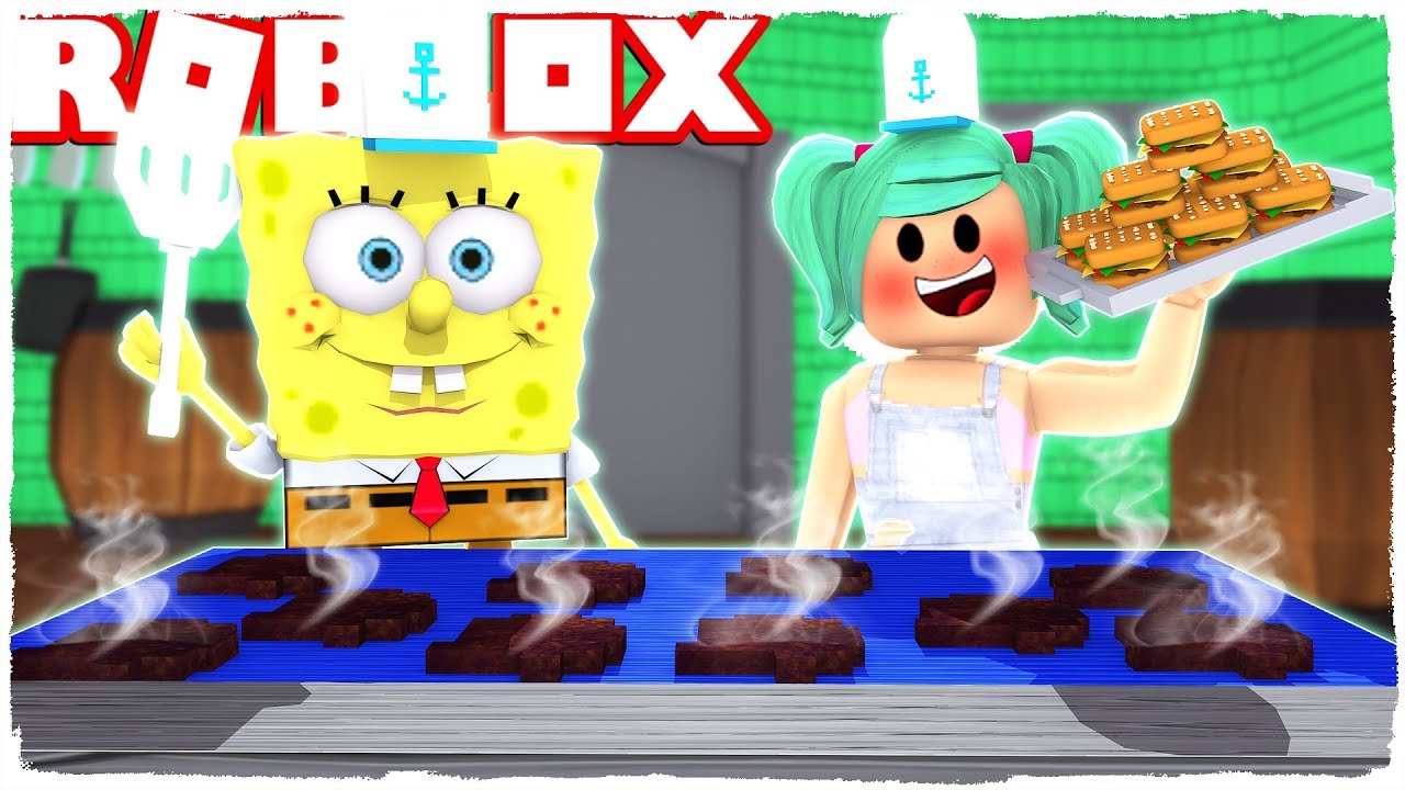 Bob Esponja Nos Ensena La Receta Secreta De La Cangreburger Roblox Youtube - ᐈ trabajo en el restaurante de bob esponja roblox juegos