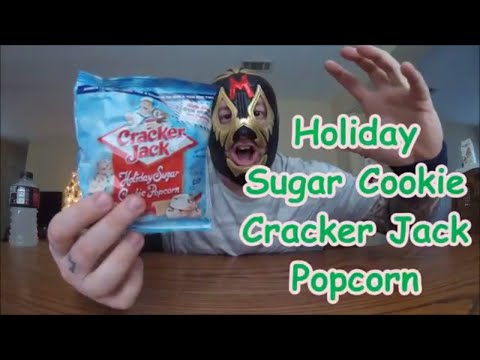 Holiday Sugar Cookie Cracker Jack Popcorn