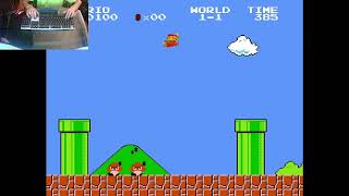 1-1 SMB SPEEDRUN BUT PLAYING FOR THE 1ST TIME IN YEARS (WebCam Test)