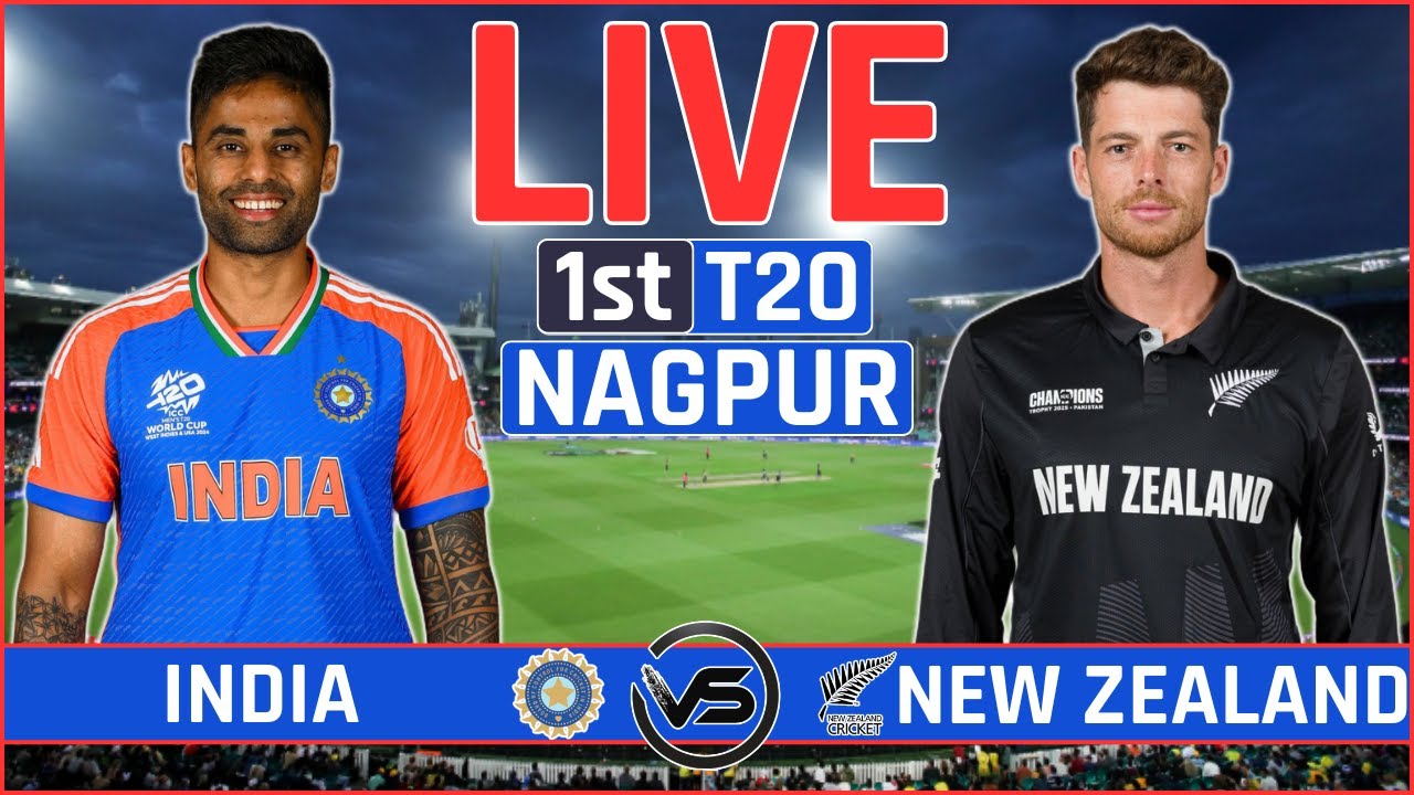 India vs New Zealand 1st T20 Live Match | IND vs NZ 1st T20 Live Scores ...