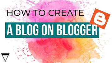 How to Create a Blog on Blogger - 2013 [part 1]