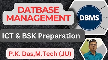 BSK & ICT Computer Teacher Update & Classes | Database Management DBMS| Convolution Educare | PK DAS