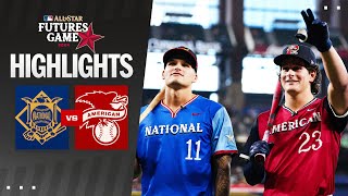 NL Futures vs. AL Futures Game Highlights (7/13/24) | MLB Futures Game Highlights