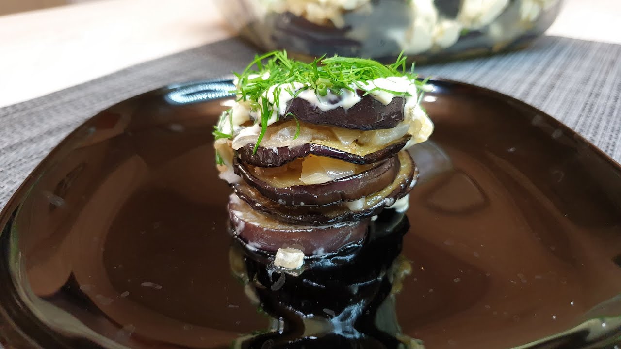 Жареные баклажаны на сковороде