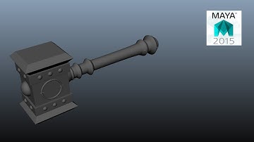 Doomhammer Modeling Maya 2015