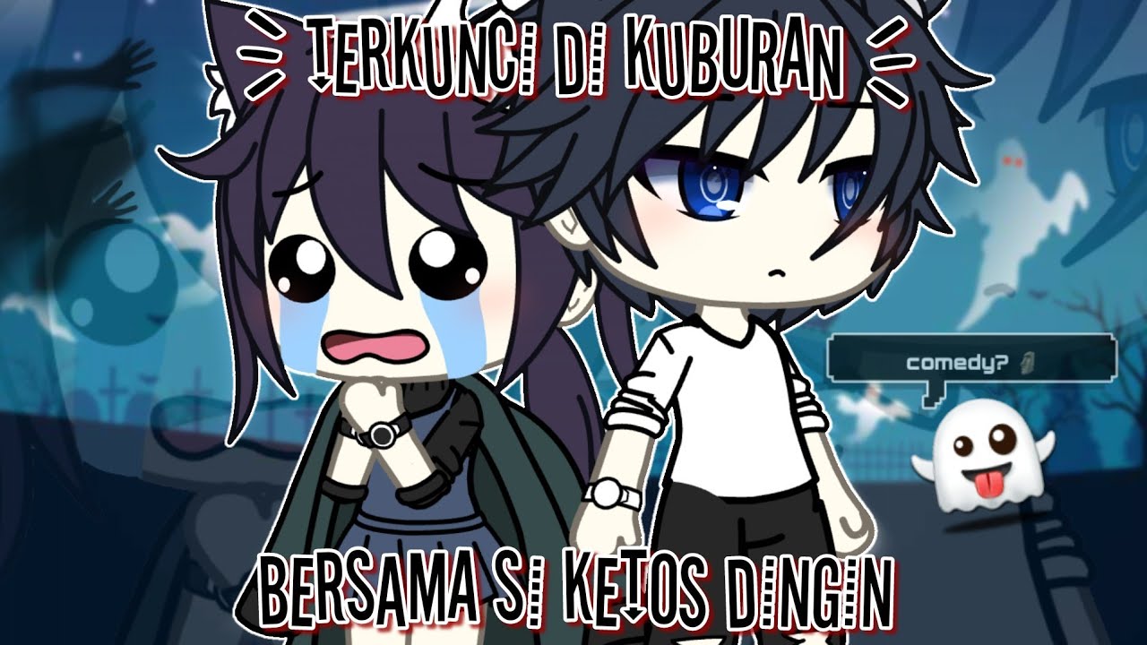 Terkunci Di Kuburan Bersama Si Ketos Dingin || Glmm Indonesia🇮🇩