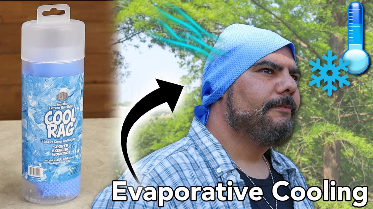How I Beat Summer Heat With The Original Cool Rag - YouTube