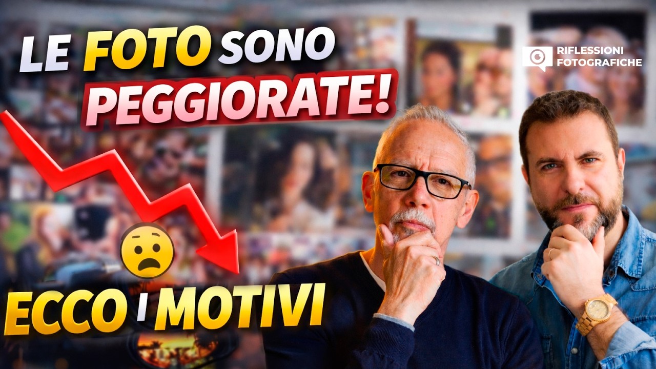 LE FOTO SONO PEGGIORATE: Ecco perché la qualità sta crollando (e come rimediare) 📉📸
