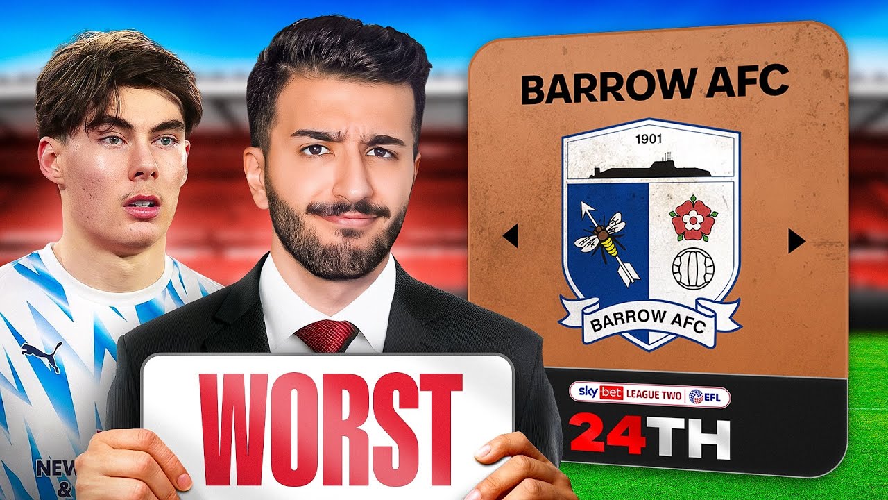 I Rebuild The ABSOLUTE WORST Team In ENGLAND! - YouTube