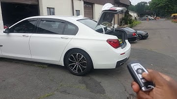 BMW Coding F01/02 Open/Close Trunk with KeyFob