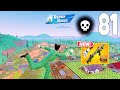 81 Elimination Solo Vs Squads Zero Build Gameplay 