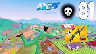 81 Elimination Solo Vs Squads Zero Build Gameplay Wins New Fortnite Simpsons Mini Season 2 Pc