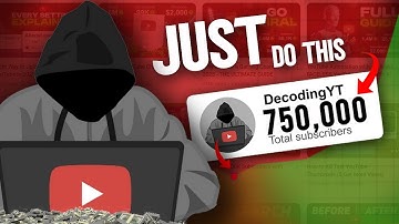How @decodingyt  HACKED the YouTube  Algorithm (& YOU CAN TOO)!